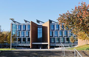 The Business School, outside Jubilee Building