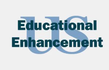 University of Sussex logo (US) with Educational Enhancement typed over it