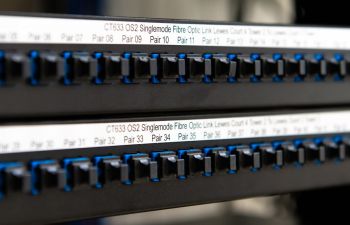 Wifinity internet distribution box with multiple connections for fibre optic cables