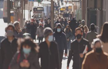 people wearing masks