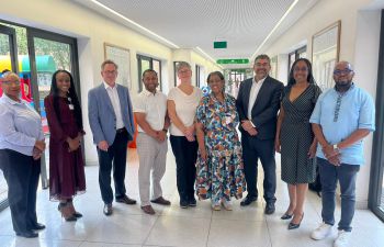 Group at Nelson Mandela Children’s Hospital