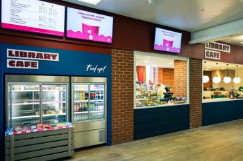The new look at the Library Cafe