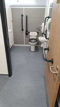 Image of new disabled toilet in Arts A
