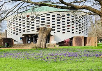 Photograph of Sussex University in Spring
