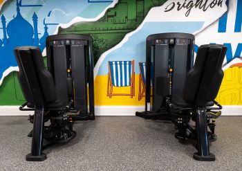an image of two leg press machines side by side