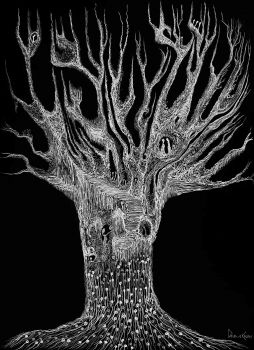 Tree by Syrian-American architect and artist, Dania Al Kabbani