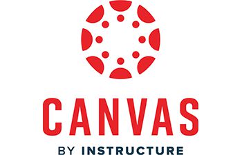 Logo for Canvas with 'by Instructure' underneath.