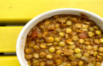 Sussex Saver: Curried Lentil Stew with Rice