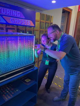 Researchers at Summer Science Exhibition