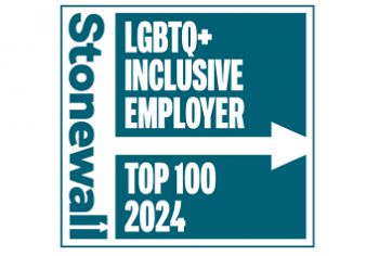 Stonewall Workplace Equality Index 2024 logo