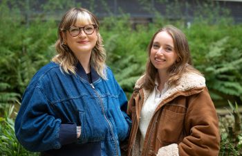 Lesley Lock (left) and Izzie Bloxham-Shelly (right)