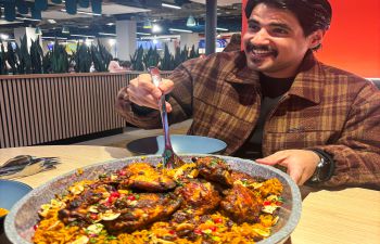 Kuwaiti Chicken Machboos