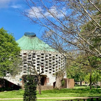 Campus in springtime