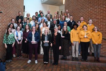 A group photo of the Sussex Awards winners