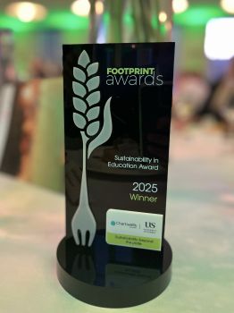 Award reading Sustainability in Education Winner 2025