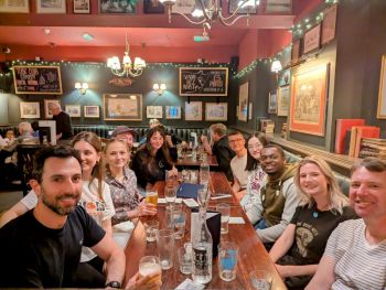 Kasia's leaving dinner