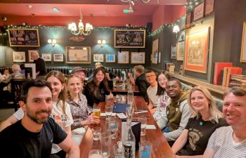 Kasia's leaving dinner
