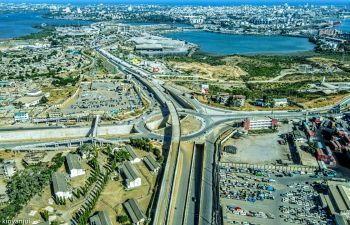 Photo of Mombasa, showing the urban environment from above