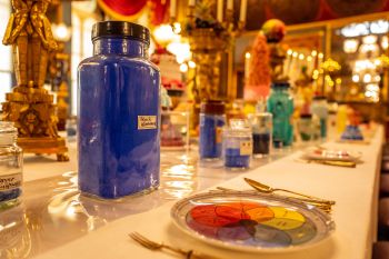 Pigments in the Royal Pavilion COLOUR exhibition 2025
