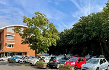 Car park.