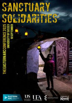 Eastern ARC conference poster - Sanctuary Solidarities