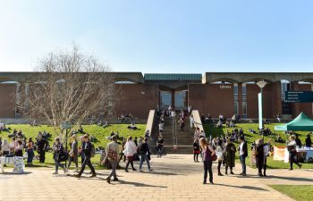 Campus in spring