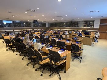 People sitting in a meeting room