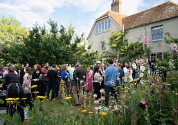 International Conference on Virginia Woolf - Drinks in the garden at Charleston