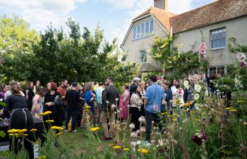 International Conference on Virginia Woolf - Drinks in the garden at Charleston
