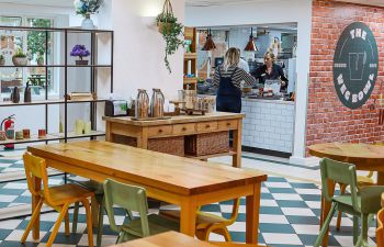 An image of The Veg Bowl cafe on the University of Sussex Campus