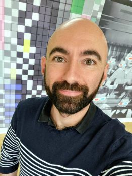 A headshot of John Williams, a Health and Safety Coordinator in Media, Arts and Humanities