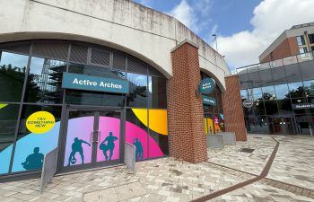 Active Arches on campus