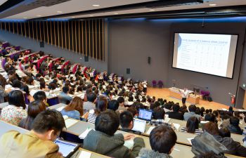 Students at the University of Sussex Business School