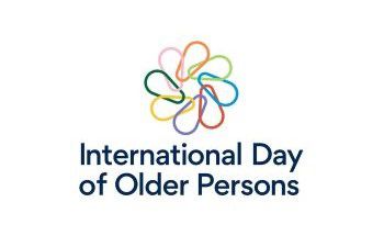 International Day of Older Persons with multicolour logo above
