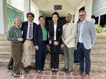 Group picture: 5 members of Round 2: Global Health Research team