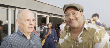 David Ruebain and Gavin Mensah-Coker in interview