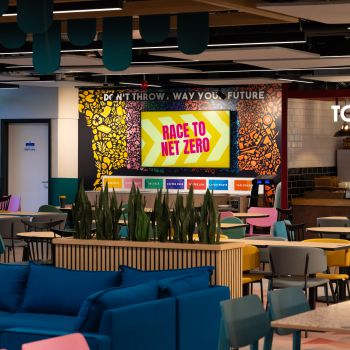 A photo of Eat Central café on the University of Sussex campus