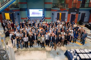Members of the conference in a group shot