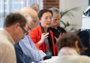 The group discusses priorities for TIPC's next phase