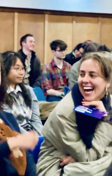 Image of people enjoying the philosophical discussion