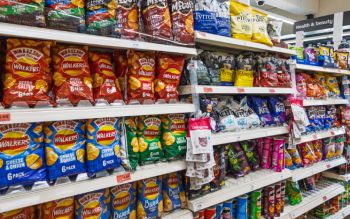A picture of a UK supermarket aisle