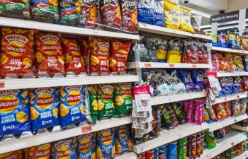 A picture of a UK supermarket aisle