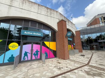 Active Arches on campus