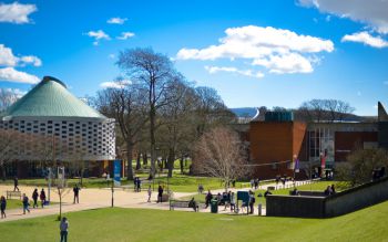 Meeting House in the sun