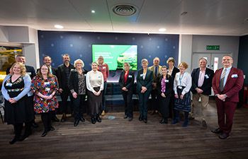 Signatories to the new Civic University Agreement at the signing ceremony