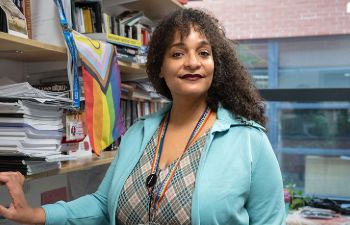 Dr Ulla McKnight photographed for last year's exhibition