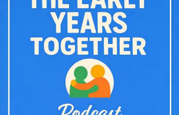 The logo for the new 'The Early Years Together' podcast