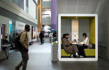 Students at the Business School University of Sussex