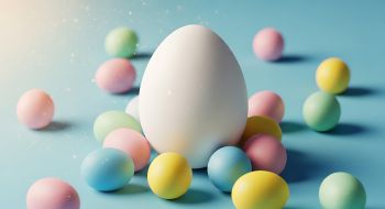 an image of coloured easter eggs