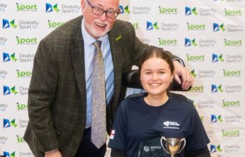 Sophie Newnham awarded trophy